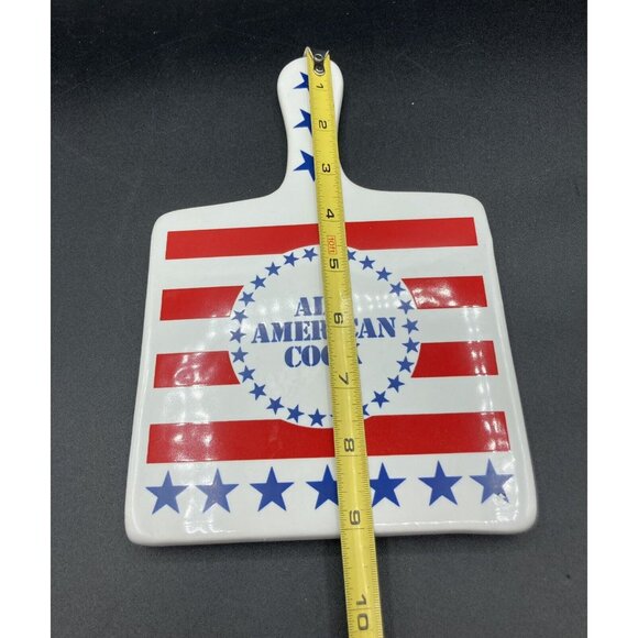 Ceramic Trivet All American Cook US Flag Kitchen Patriotic - Picture 6 of 6